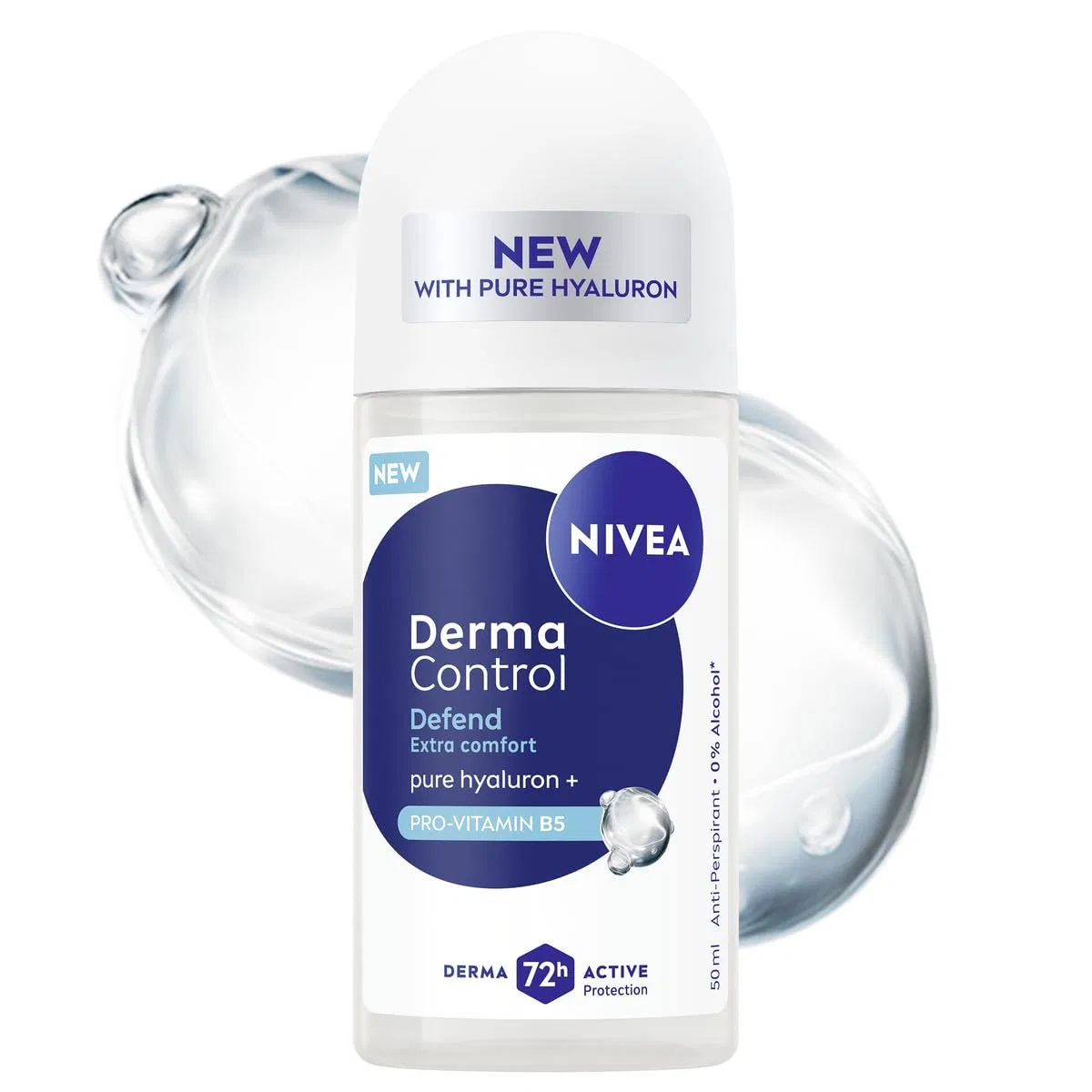 Антиперспирант роликовый NIVEA Derma Control Defend, 50 мл