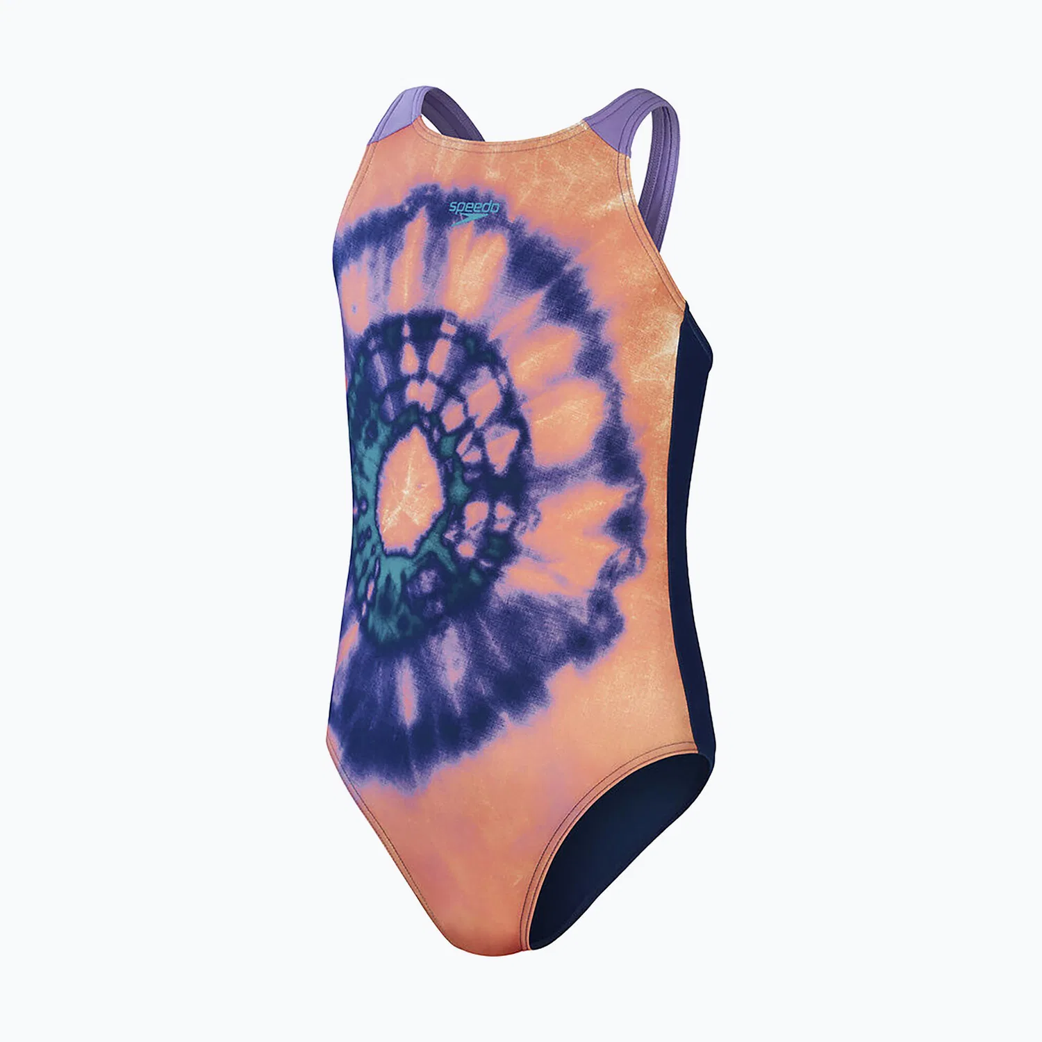 Детский купальник с принтом Pulseback Speedo, Роза / Blau — фото 4