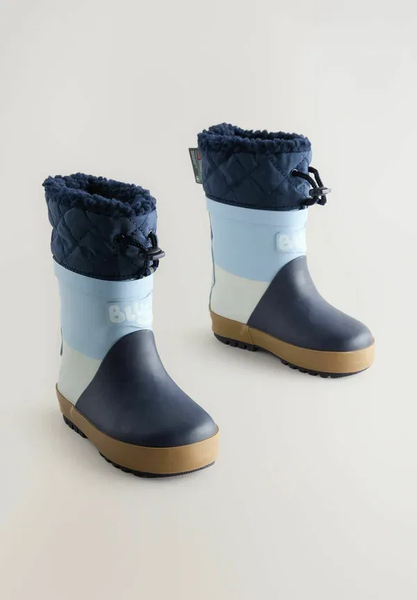 Ботинки водонепроницаемые Regular fit - thermal thinsulate - baby shoes Next Colourblock, синий — фото 2
