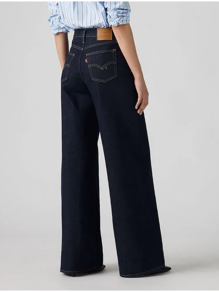 Джинсы высокие Wide Leg LEVIS, 0039B-0001 — фото 3