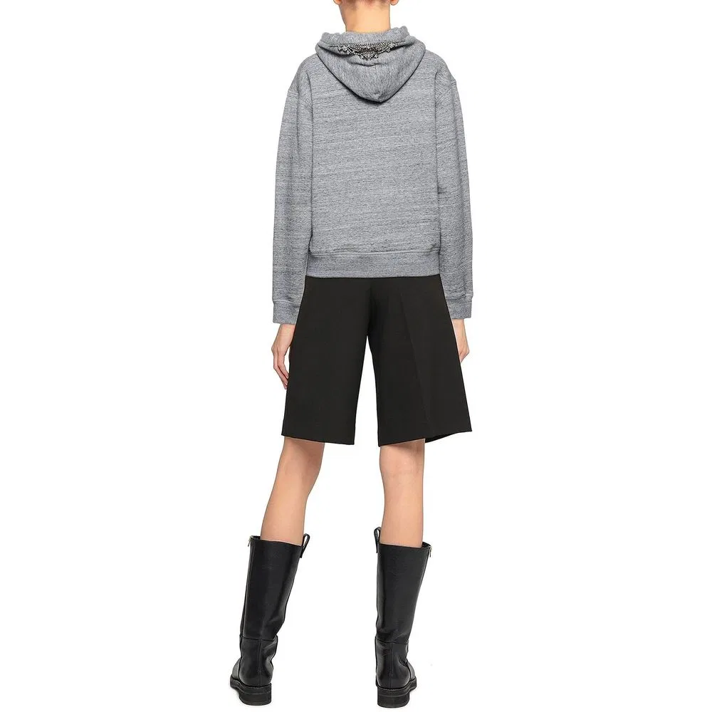 Женский свитшот с принтом грузовика Dsquared2, Gray — фото 3
