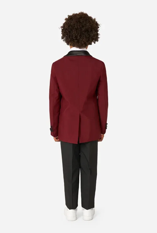 Комплект пиджак и брюки из сатина Opposuits, Dark Red, темно-красный — фото 4