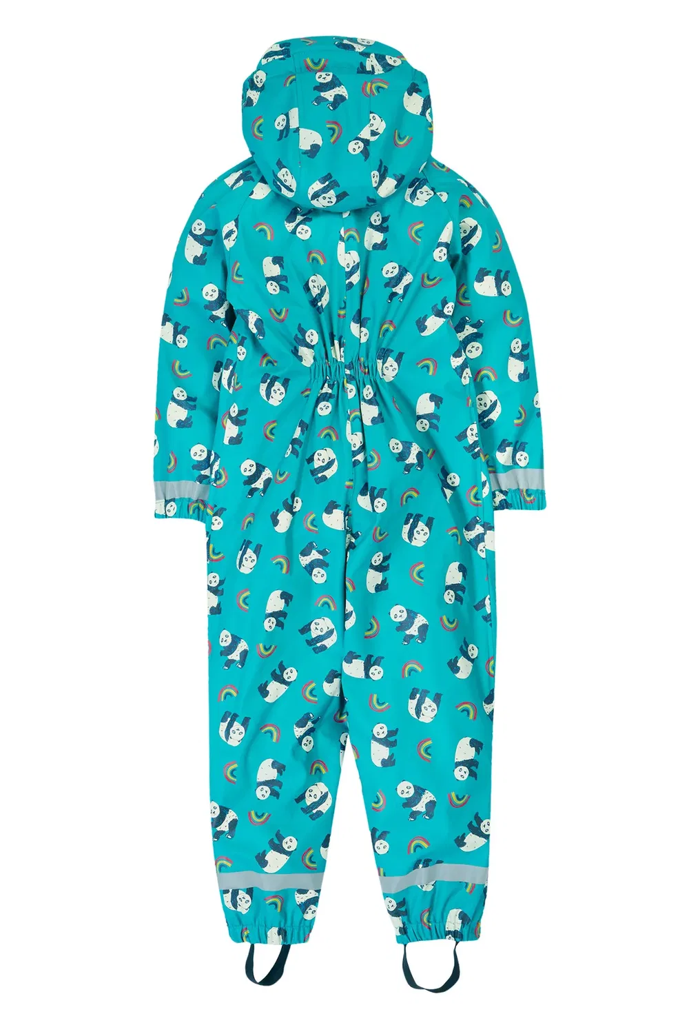 Детский дождевик-комбинезон Printed Puddle Buster Frugi, Blue — фото 3