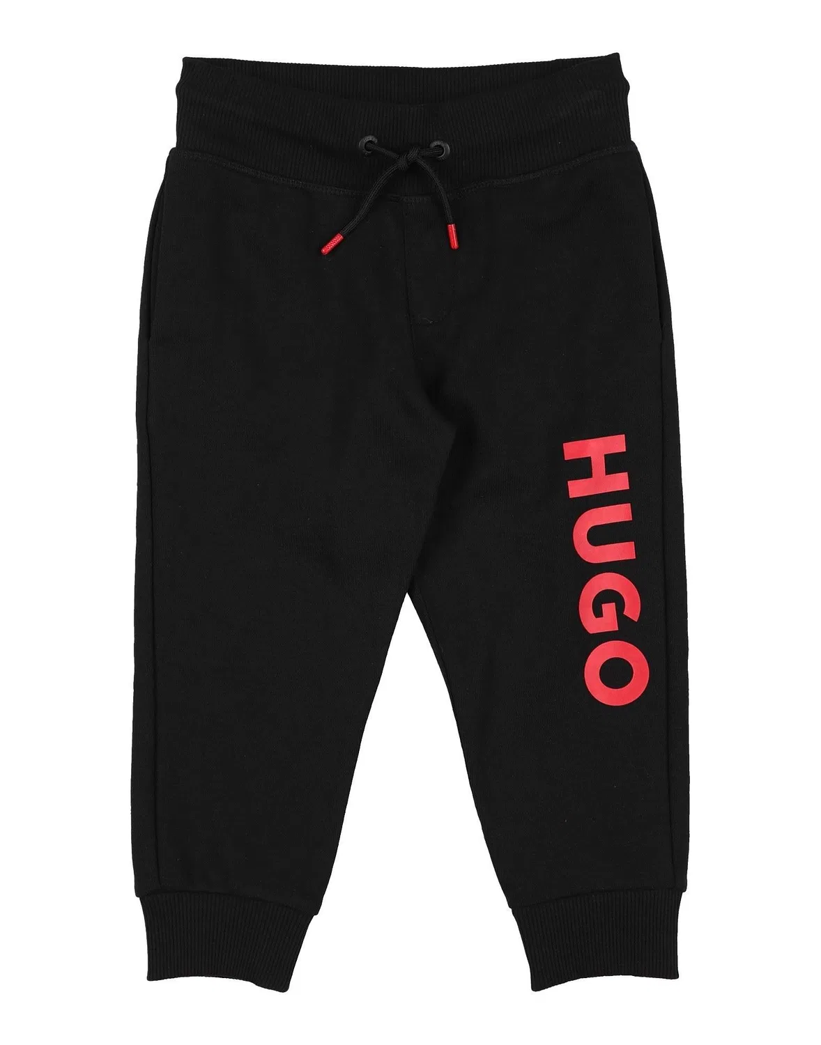 Подростковые спортивные брюки для мальчиков с принтом Hugo Boss, черный