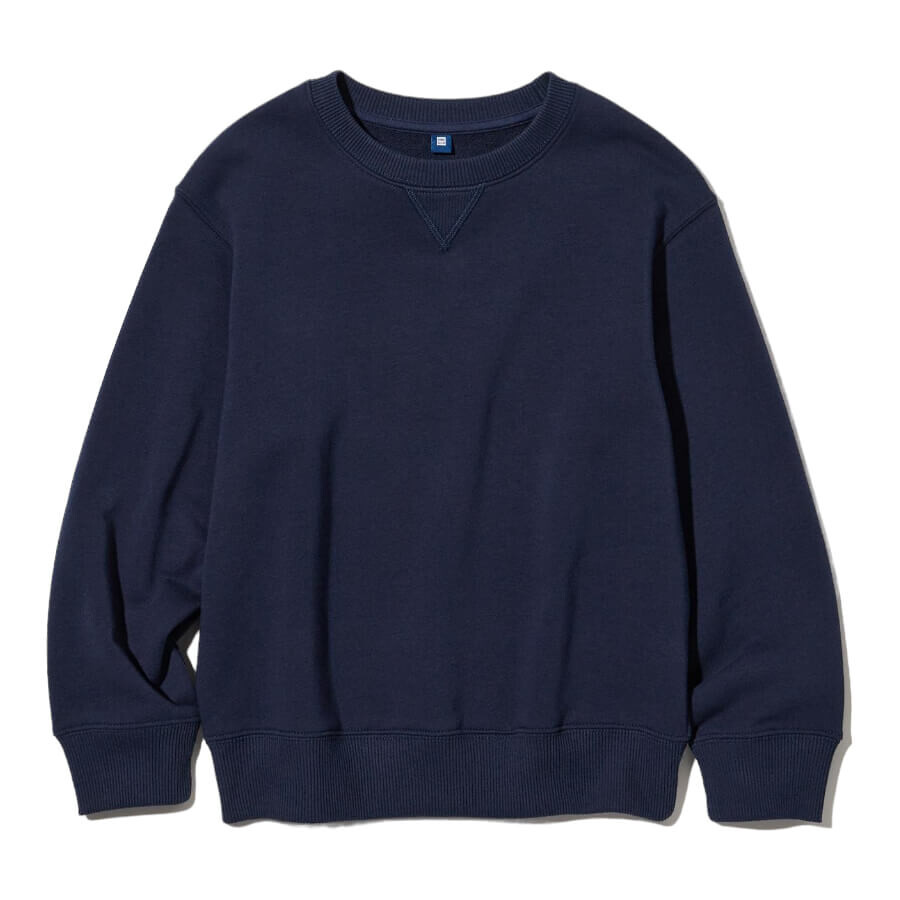 

Свитшот Uniqlo Kids Ultra Stretch, темно-синий