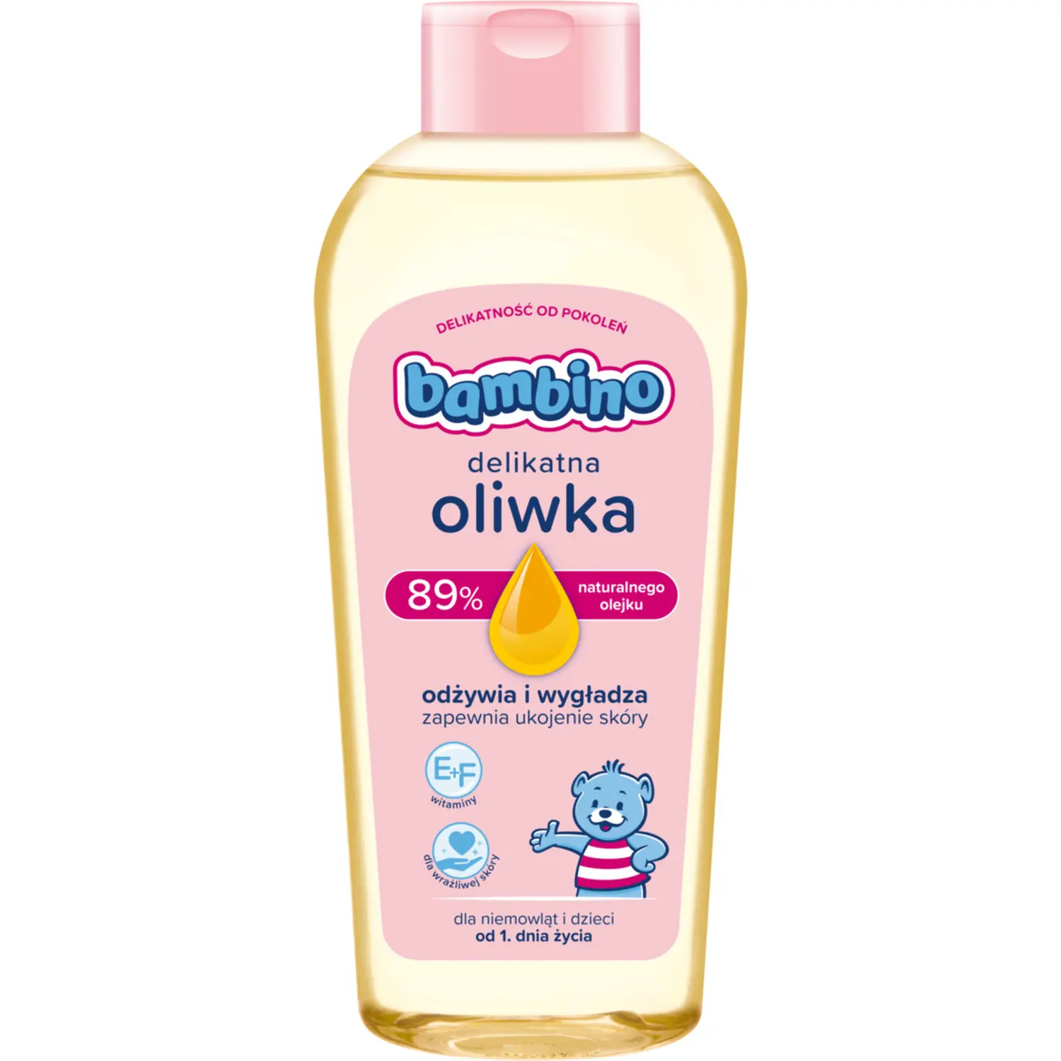 

Bambino Dla niemowląt масло для тела с витамином f, 300 мл