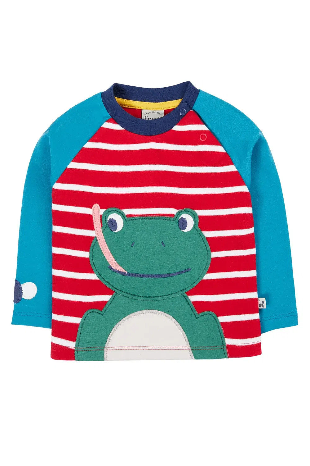 Детский лонгслив с рукавом реглан Alfie raglan top Frugi, Red