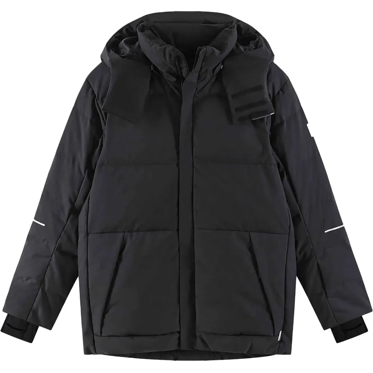Детская утепленная куртка для мальчиков Ranua Down Ski Jacket Reima Tec, черный