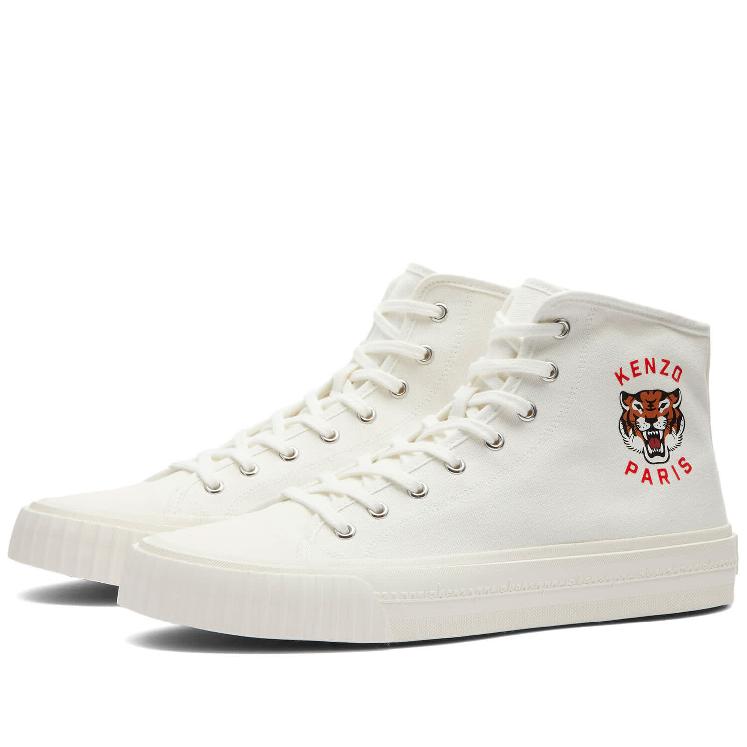 

Кроссовки Kenzo High Top Canvas, белый, Белый;серый, Кроссовки Kenzo High Top Canvas, белый