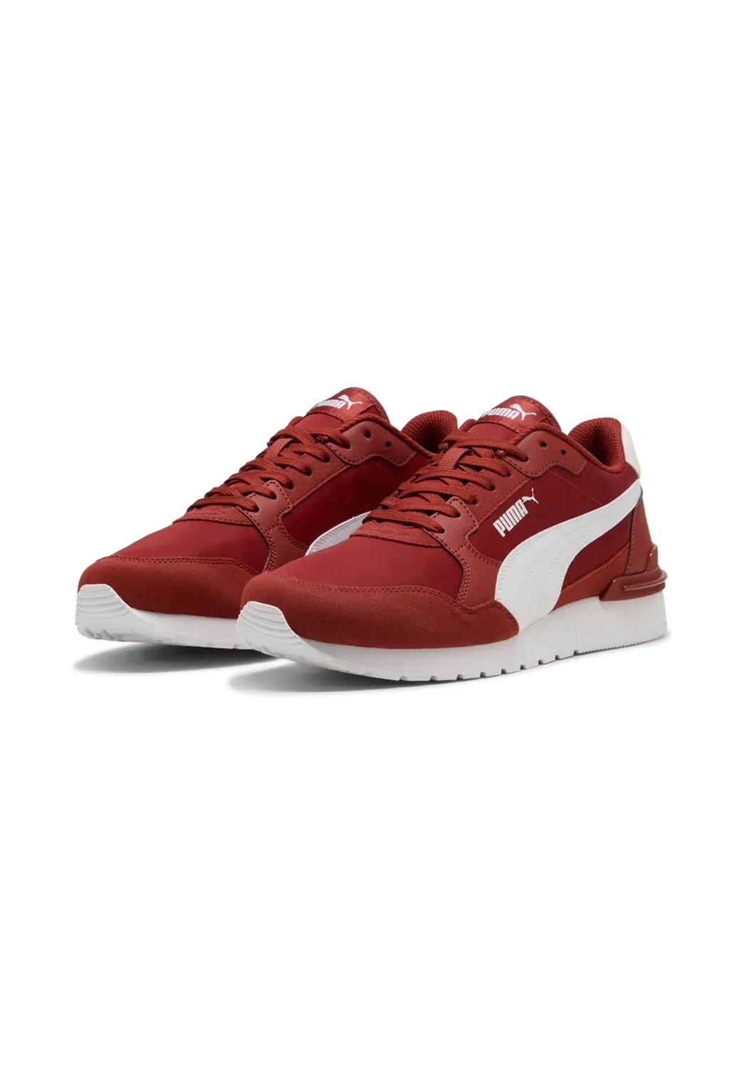 Детские кроссовки с легендарным дизайном PUMA St Runner Adult Nl, V4 Bordeaux Red White — фото 2