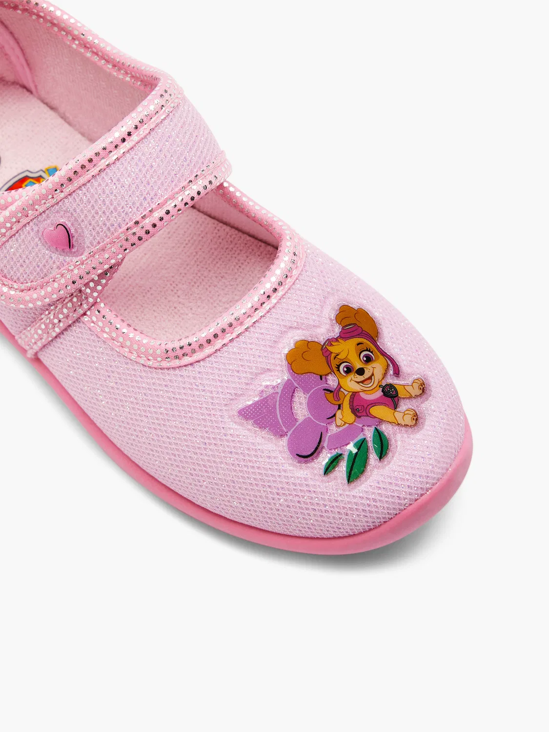 Детские закрытые тапочки с PAW Patrol Deichmann, розовый — фото 2
