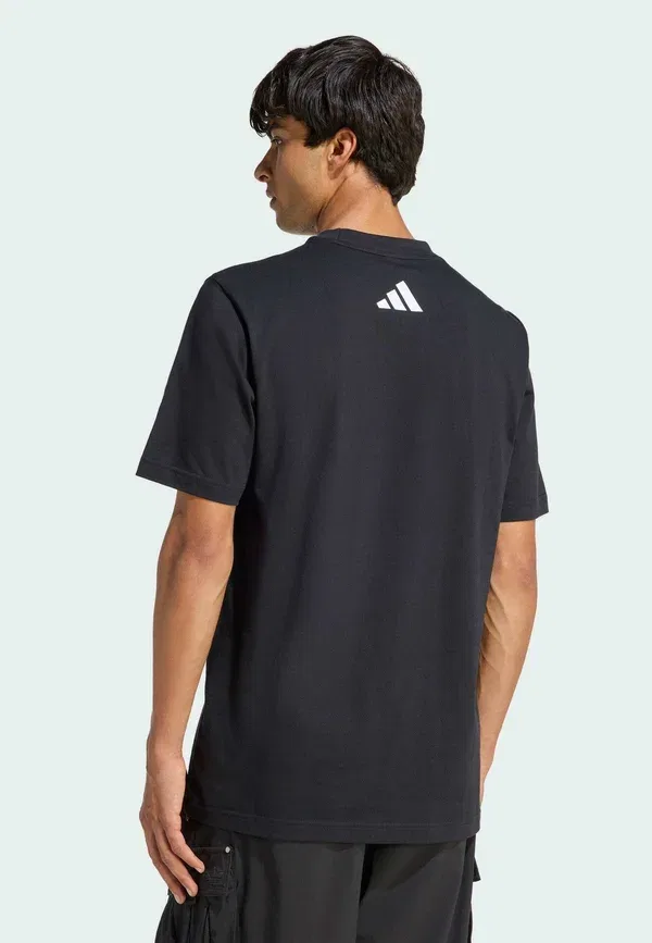 Футболка Adidas Performance, черный/мятный — фото 2
