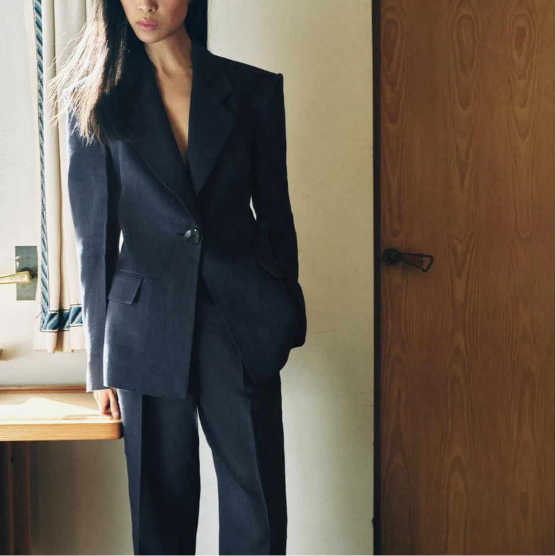 Женский деловой костюм Indigo ZARA, Indigo — фото 4