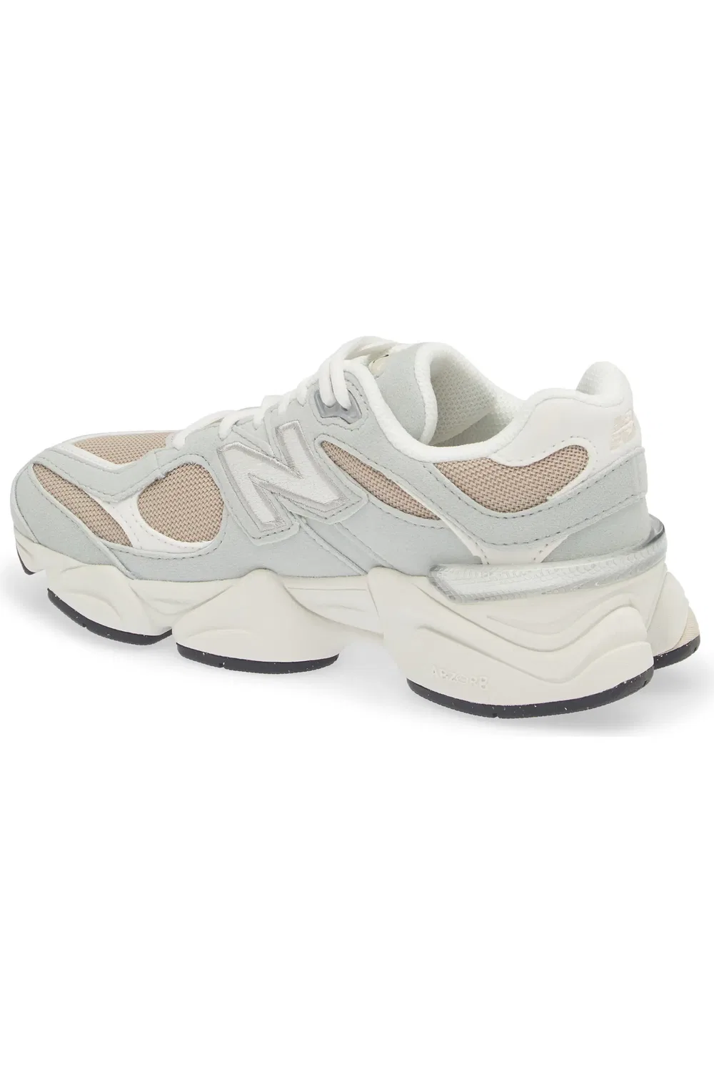 Кроссовки детские с технологией ABZORB 9060 New Balance, Lone Star Grey/Stoneware — фото 2