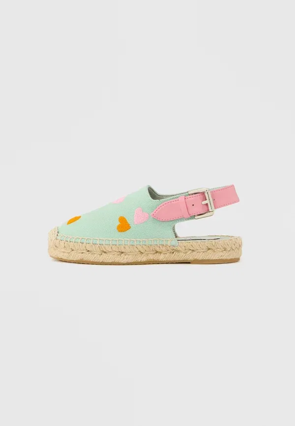 Эспадрильи из искусственной кожи Stella Mccartney Kids, Verdino, светло-зеленый