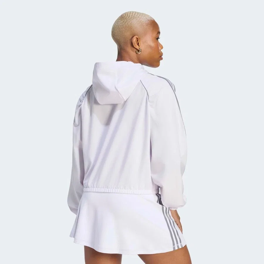 Спортивный свитшот с высоким воротником Cover Up adidas, Фиолетовый — фото 2
