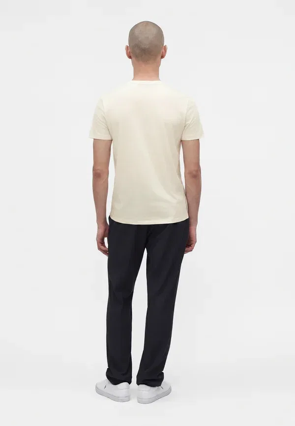 Футболка из хлопка Short sleeve Polo Ralph Lauren, Pale Cream, кремовый — фото 3