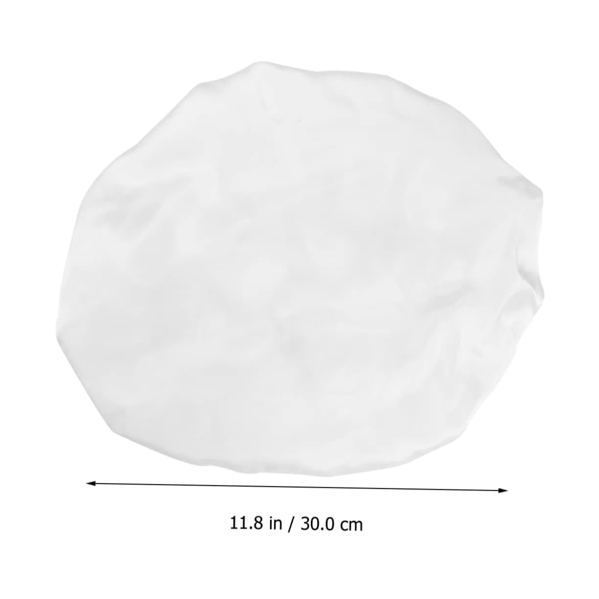 Шапочка для душа Housoutil, белая, 30x23x0.5 см — фото 2