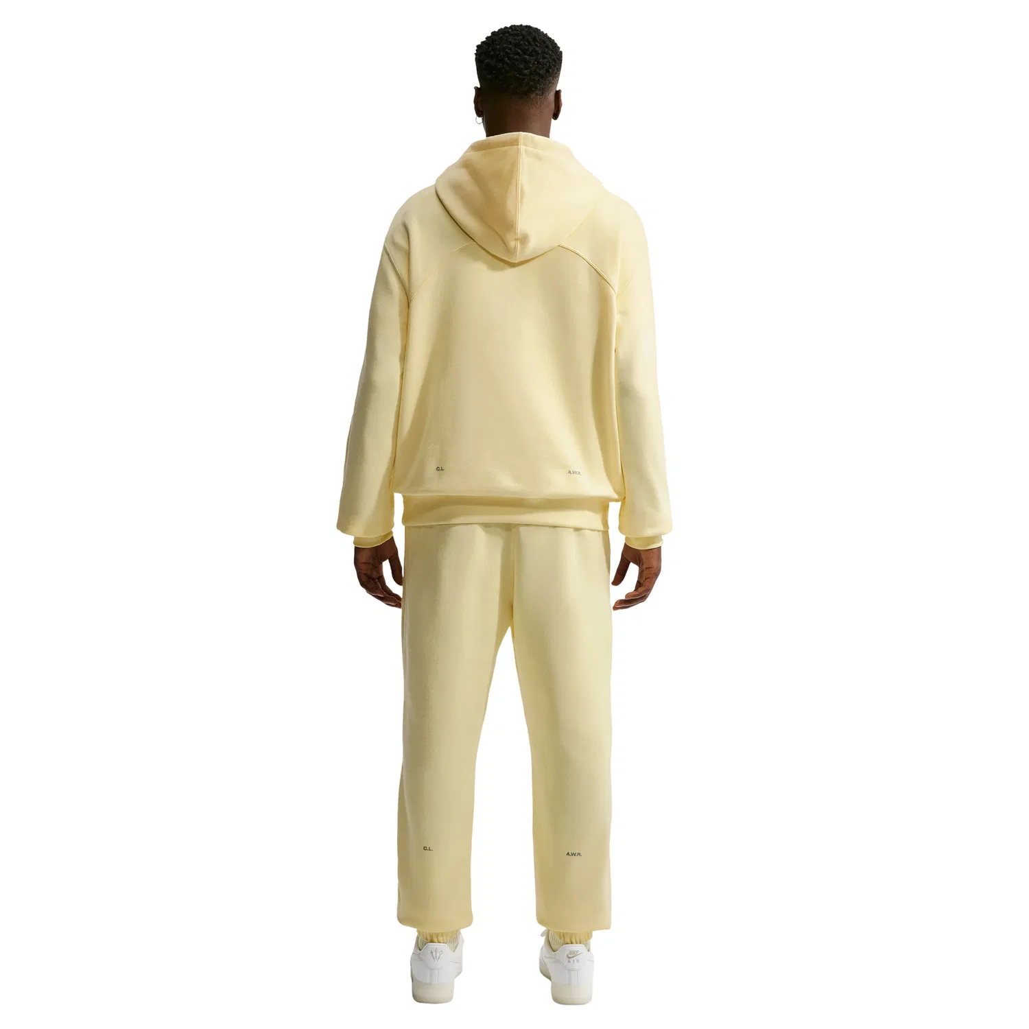 Мужские спортивные штаны из флиса с принтом Nike x NOCTA Alabaster Stealth, желтый — фото 2