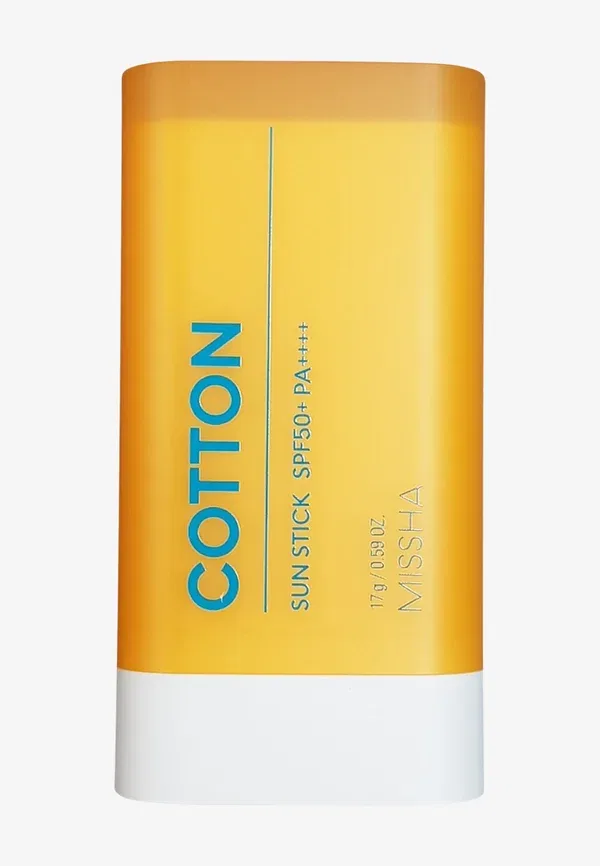 Солнцезащитный стик SPF50+ PA++++ All Around Safe Block Cotton Sun Stick Missha, 17 г