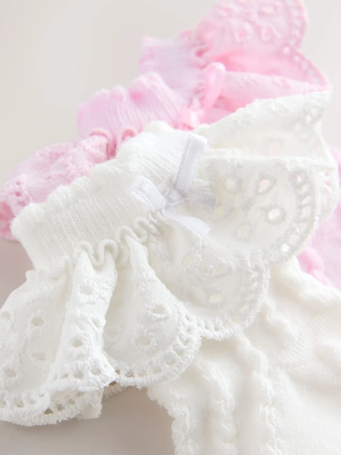 Носки детские с кружевной отделкой Laura Ashley, мультиколор — фото 4
