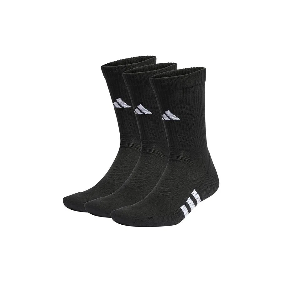 Спортивные носки с компрессией PRF CUSH CREW3P adidas, Черный — фото 4