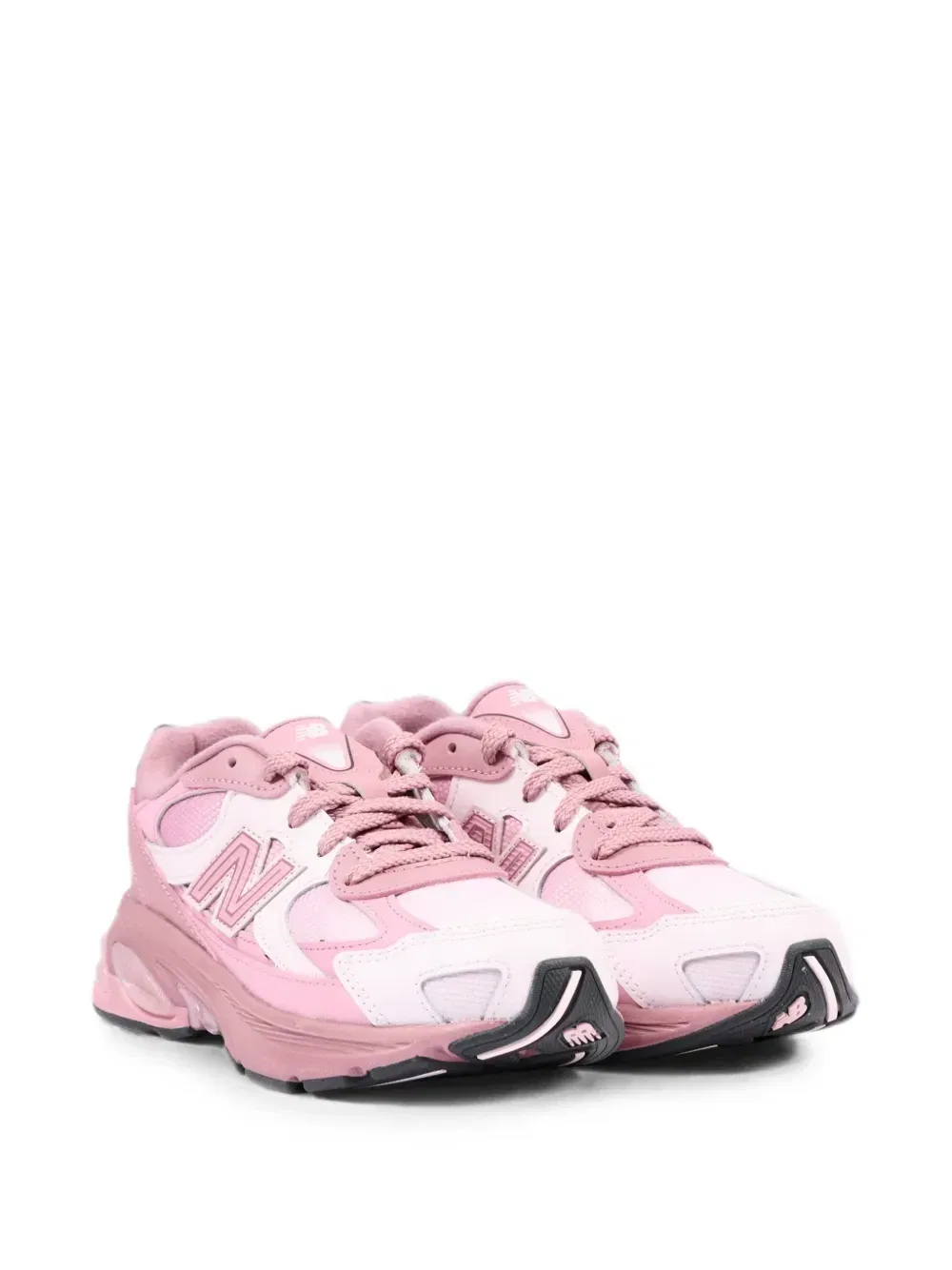 Кроссовки с низким верхом и вставками New Balance Kids, розовый