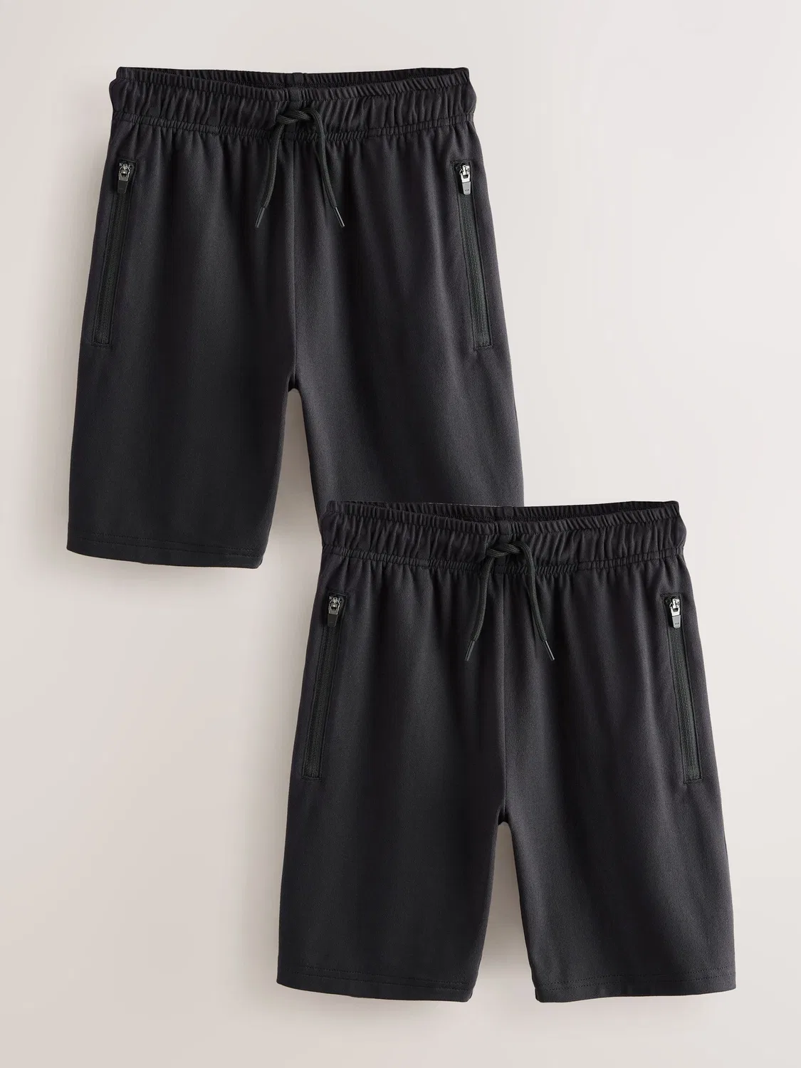 Спортивные шорты, 2 шт. Next, Black/Black