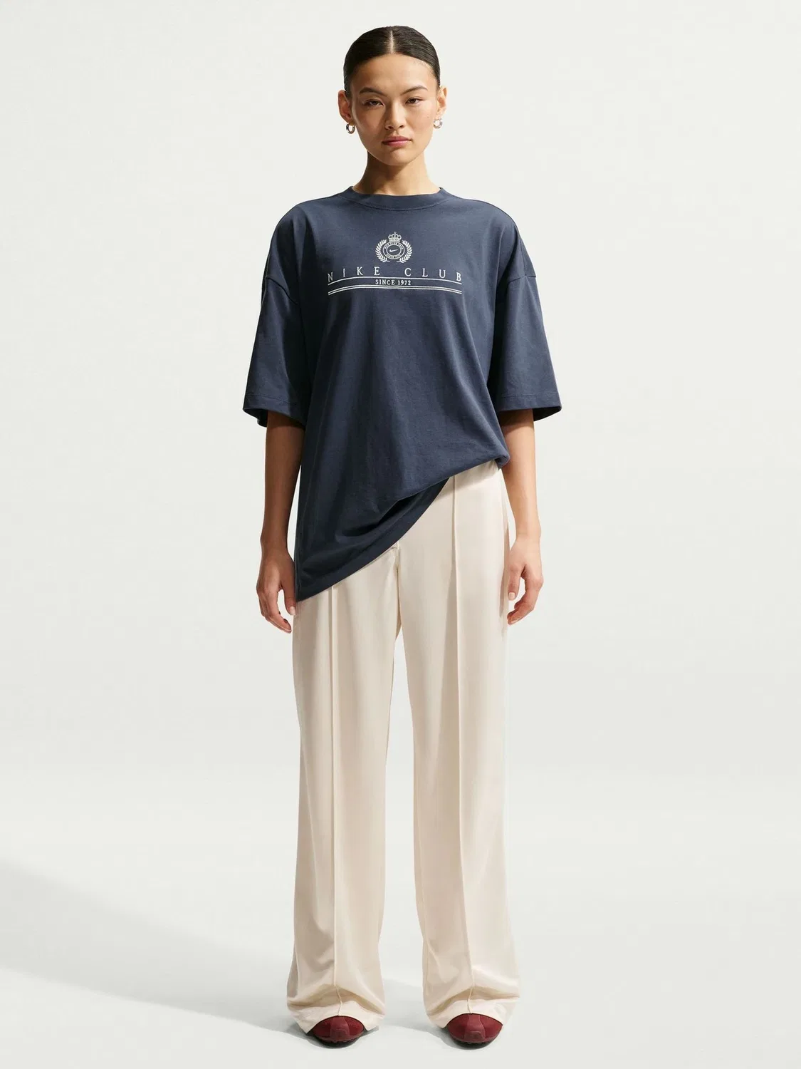 Футболка оверсайз Nike Thunder Blue Country Club, синяя