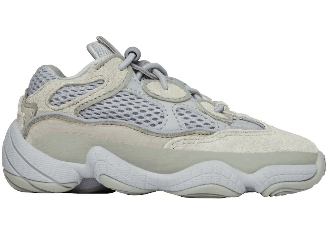 Детские кроссовки Lifestyle с принтом Adidas Yeezy 500, Stone Salt