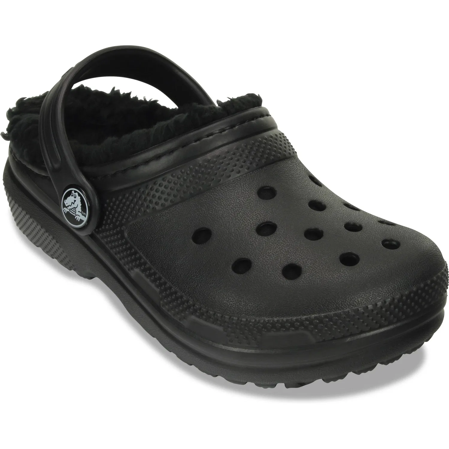 Детские сабо с Warmfutter Crocs, Black