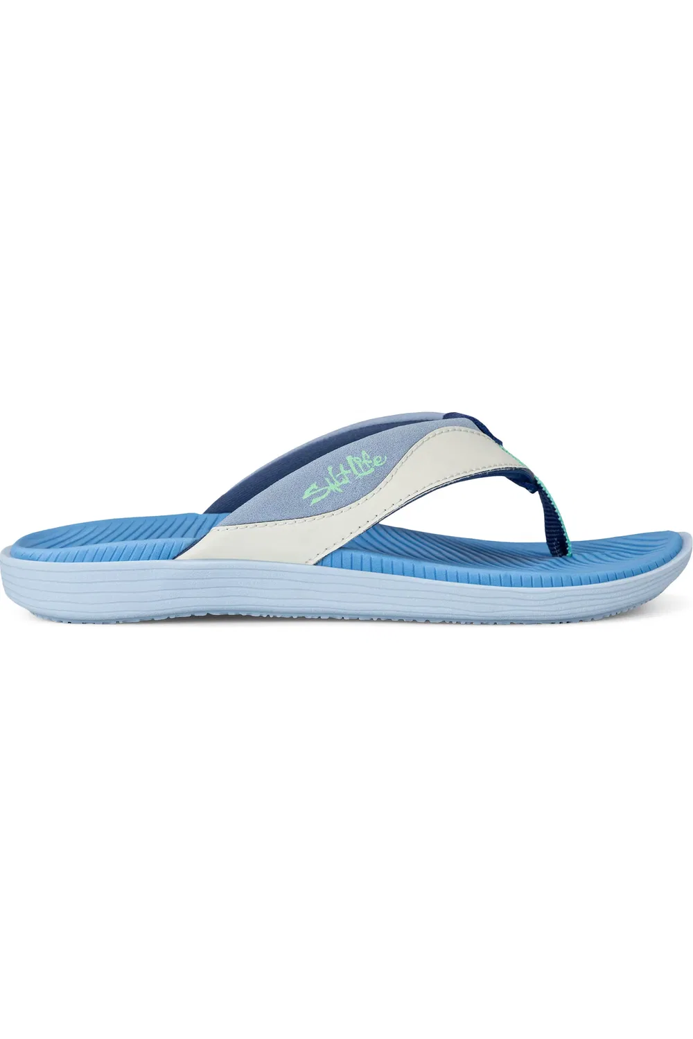 Сандалии детские на плоской подошве The Dune Flip Flop Salt Life, синий — фото 3