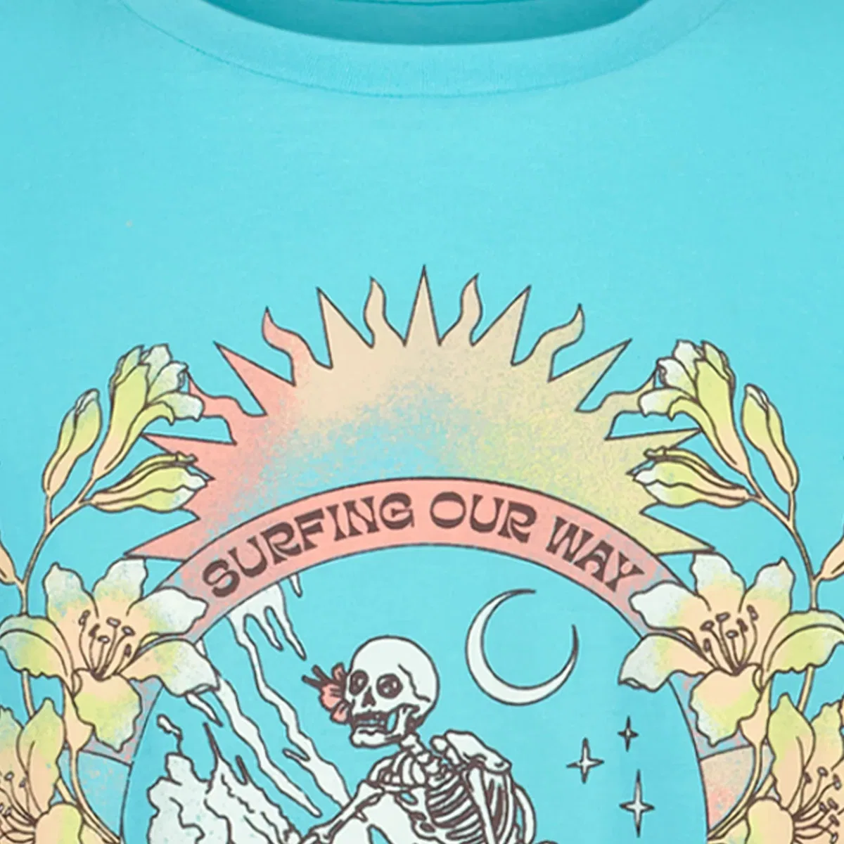 Детская футболка оверсайз с принтом Surfing Oversized T-Shirt Billabong, Ocean Eyes — фото 3