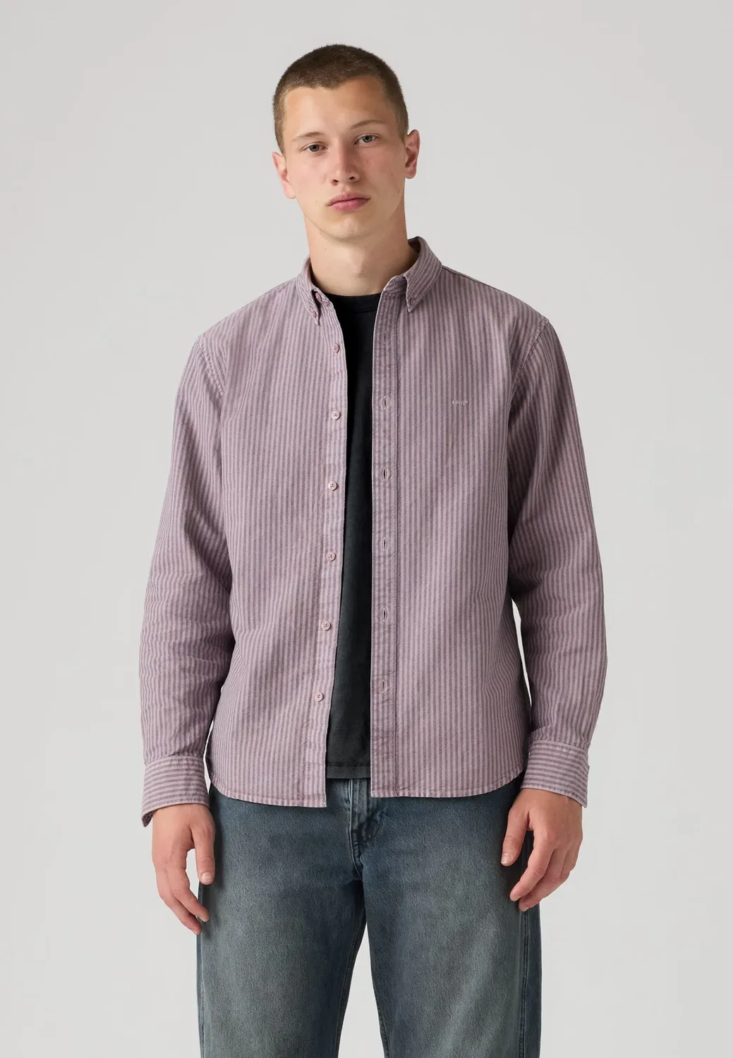 Настоящая рубашка на пуговицах Levi'S, Quail Garment Dye