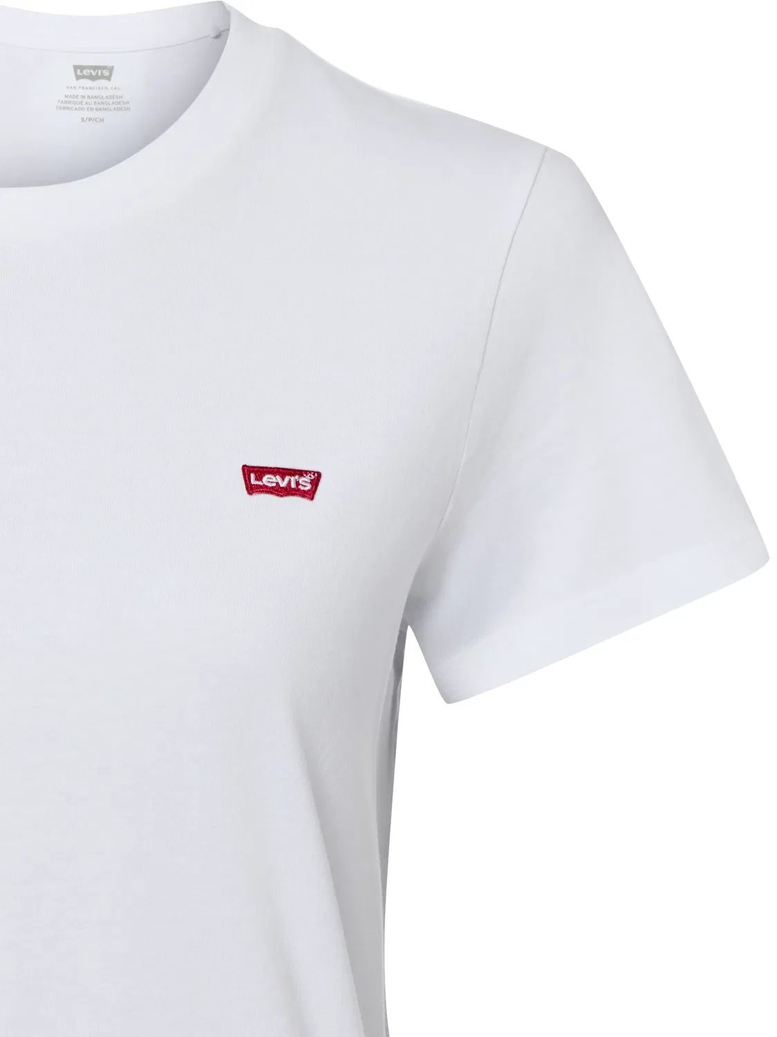 Женская футболка с логотипом Levi's, White — фото 3
