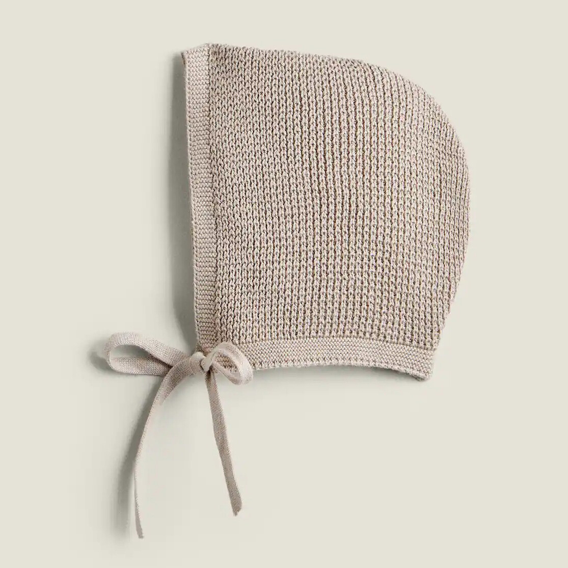 

Детский чепчик Zara Home Mini Waffle-knit, серо-коричневый
