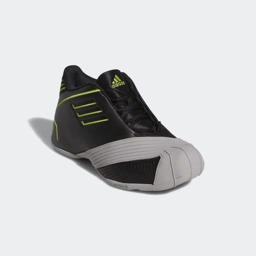 Детские баскетбольные кроссовки для мальчиков T-Mac 1 Adidas, Core Black Team Mid Grey Semi Solar — фото 4