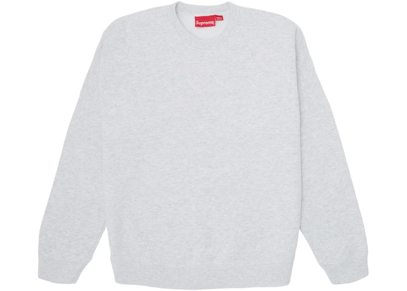 Мужской свитшот с принтом Supreme Stars Crewneck Supreme, Ash Grey — фото 2