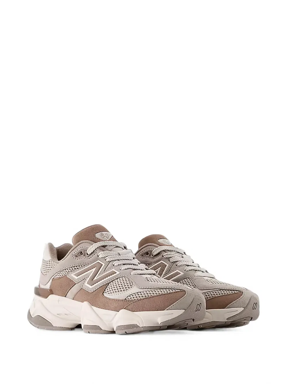 Кроссовки для мальчика на шнуровке 9060 New Balance Kids, коричневый