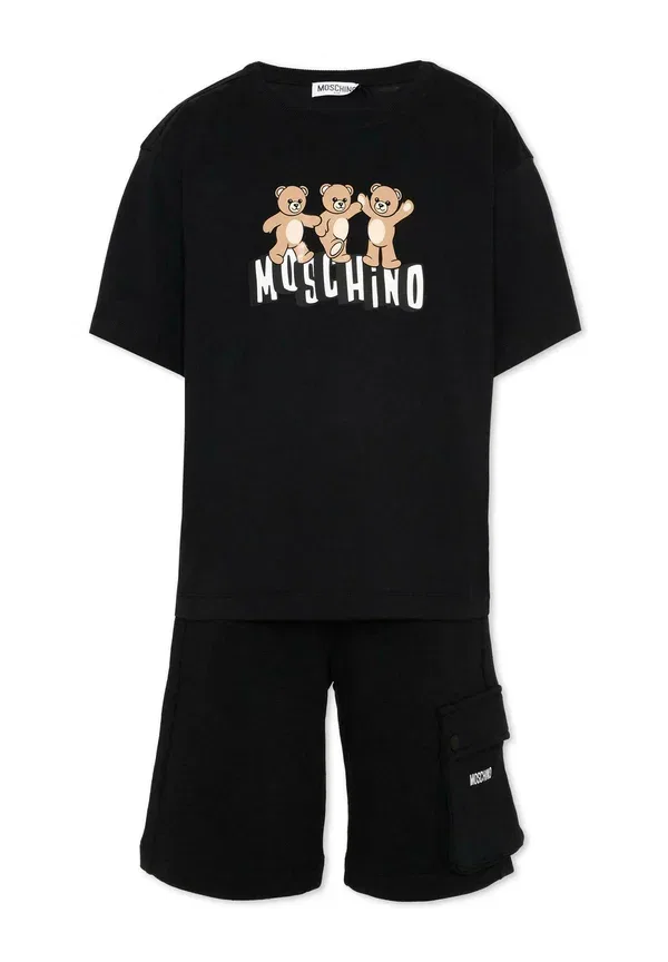 Полный комплект - брюки-карго Moschino, черный