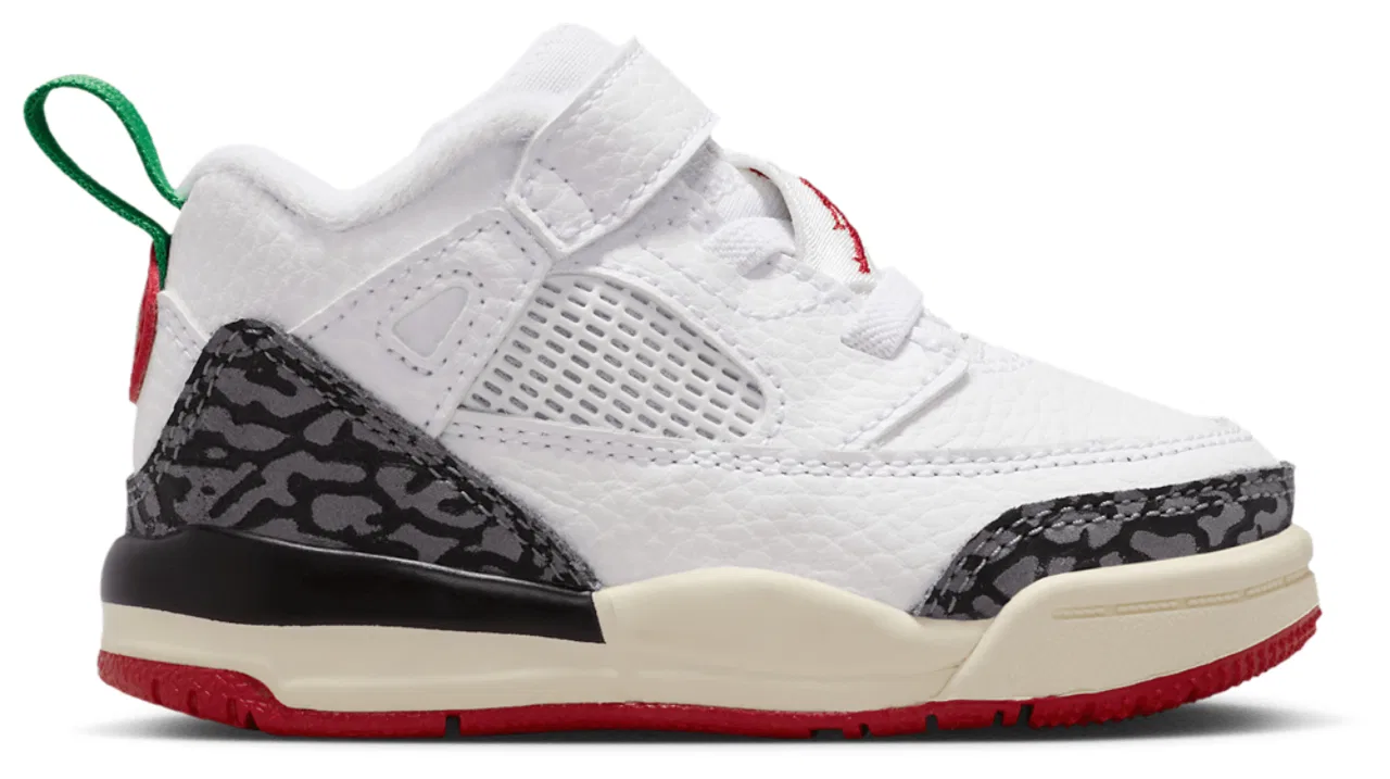 Кеды для мальчиков Spizike Low Jordan, цвет Varsity Red/White