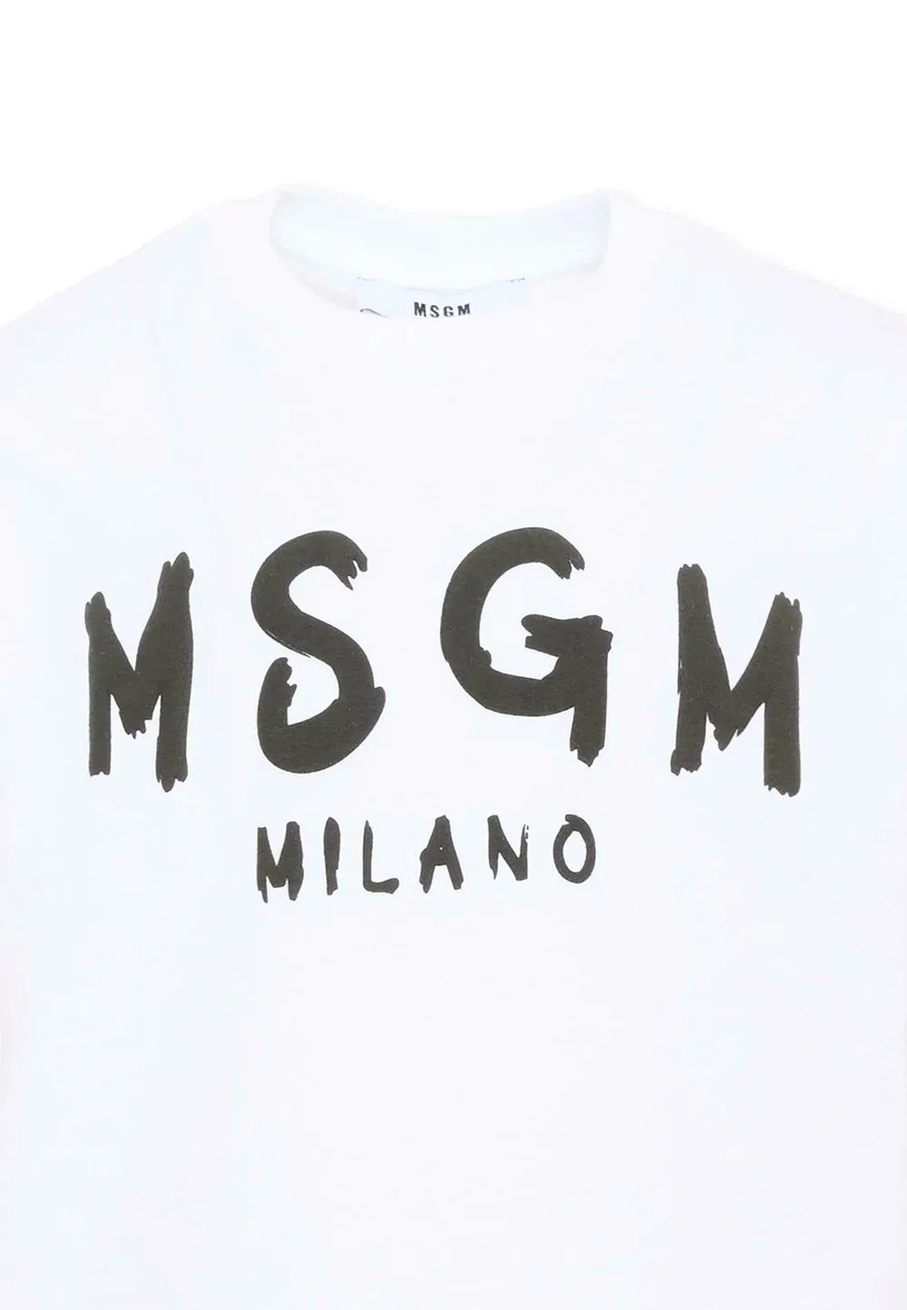 Футболка унисекс - футболка с принтом Msgm, White — фото 3