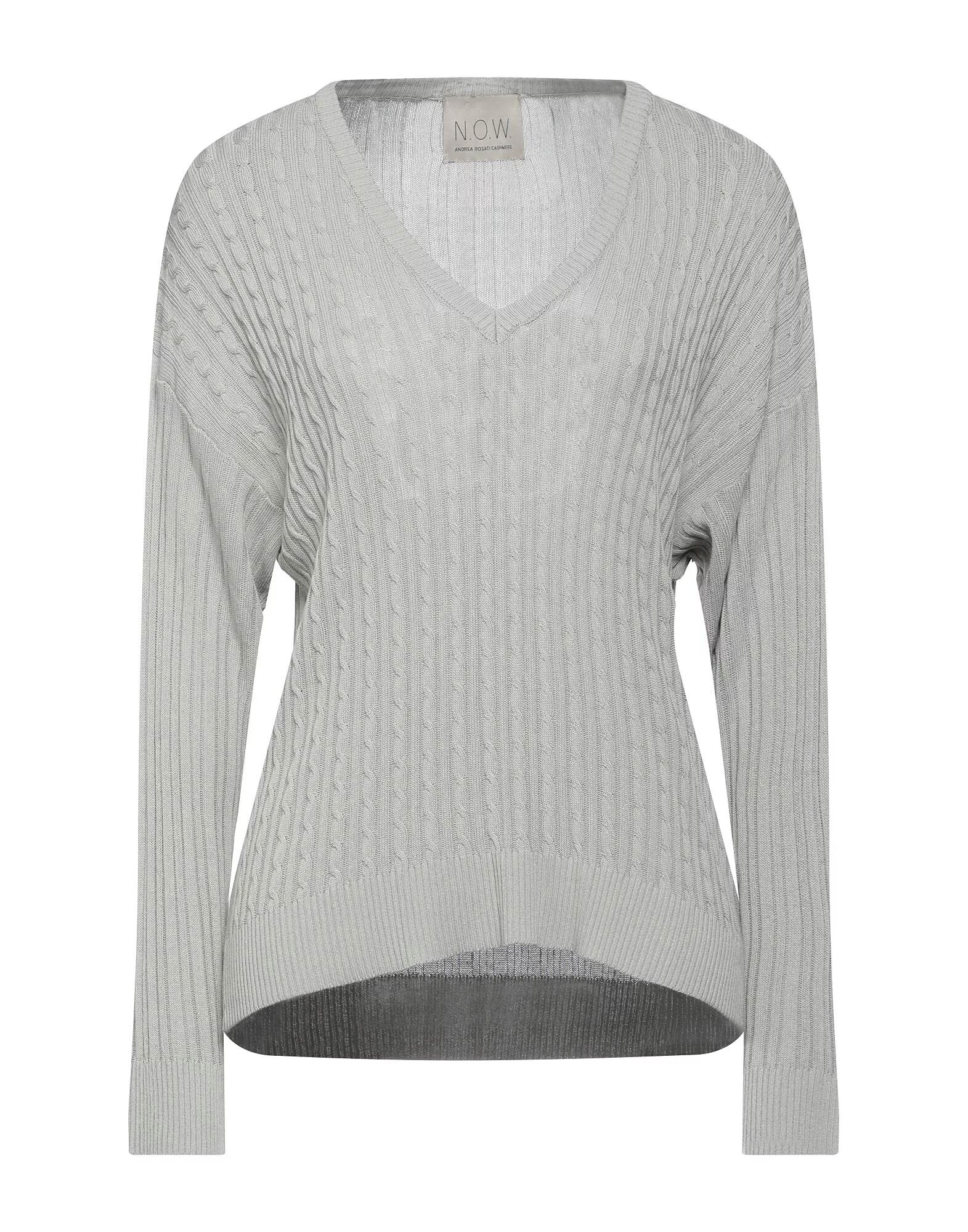

Свитер N.O.W. Andrea Rosati Cashmere, светло-серый