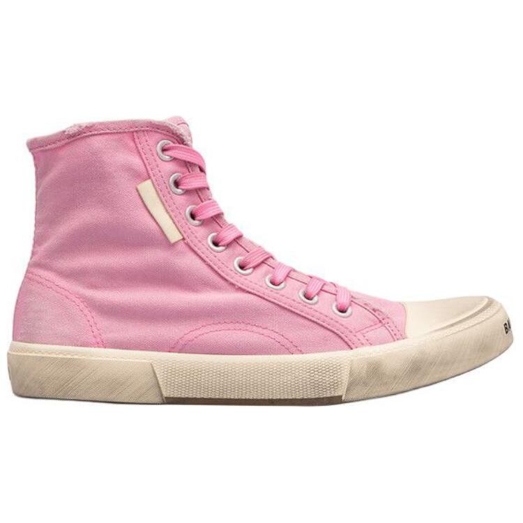 Кроссовки Balenciaga Skateboarding Shoes Women's High-top Pink, розовый — фото 2