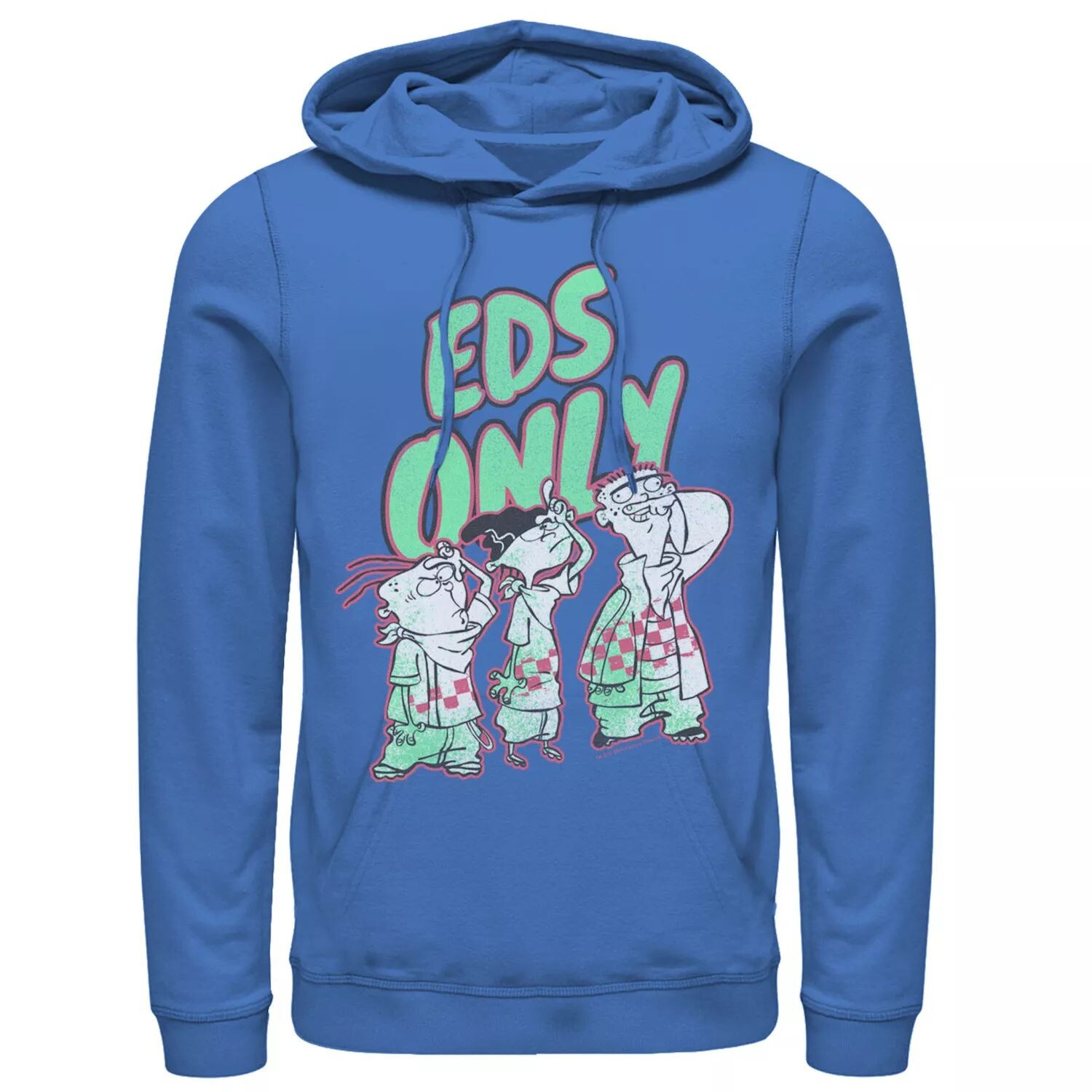 

Мужская толстовка с портретом Ed, Edd & Eddy Eds Only Licensed Character