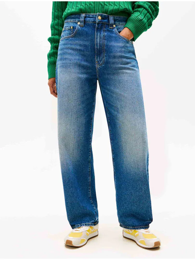 Джинсы barrel fit TOMMY HILFIGER, Blue — фото 3