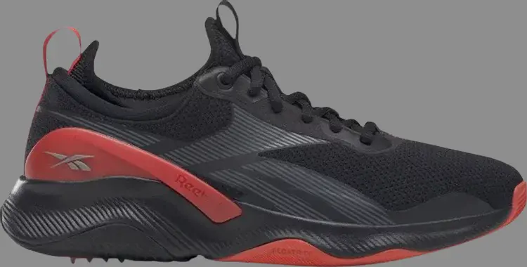 

Кроссовки wmns hiit 2 'black dynamic red' Reebok, черный