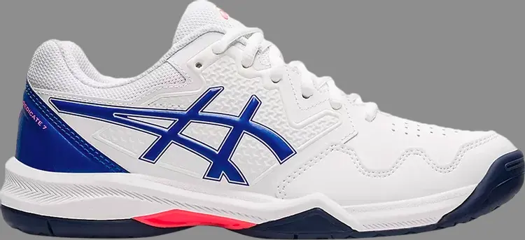 

Кроссовки wmns gel dedicate 7 'white lapis lazuli blue' Asics, белый, Белый;серый, Кроссовки wmns gel dedicate 7 'white lapis lazuli blue' Asics, белый