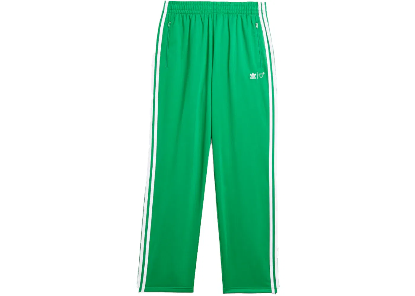 Мужские спортивные штаны с принтом Adidas x Human Made Firebird Track Pants, Green