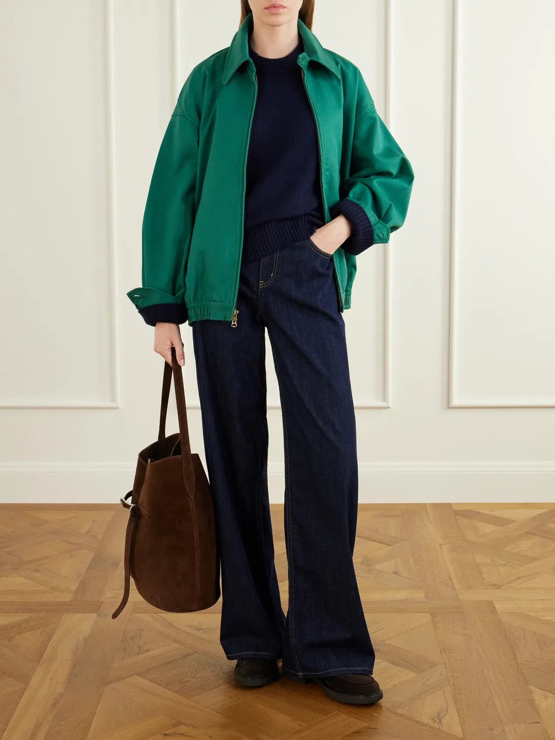 Легкая куртка из хлопкового твила Polo Ralph Lauren, зеленый — фото 2